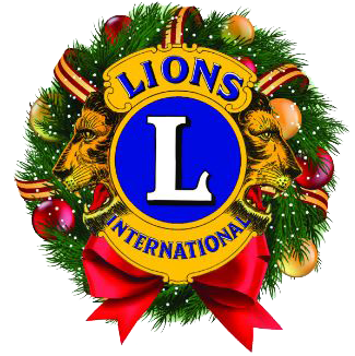 lions logo christmas